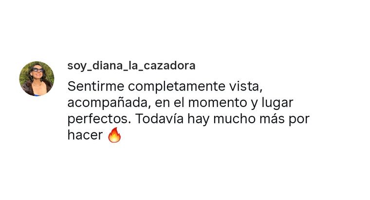 Mensaje de una asistente después de nuestro último Summit
